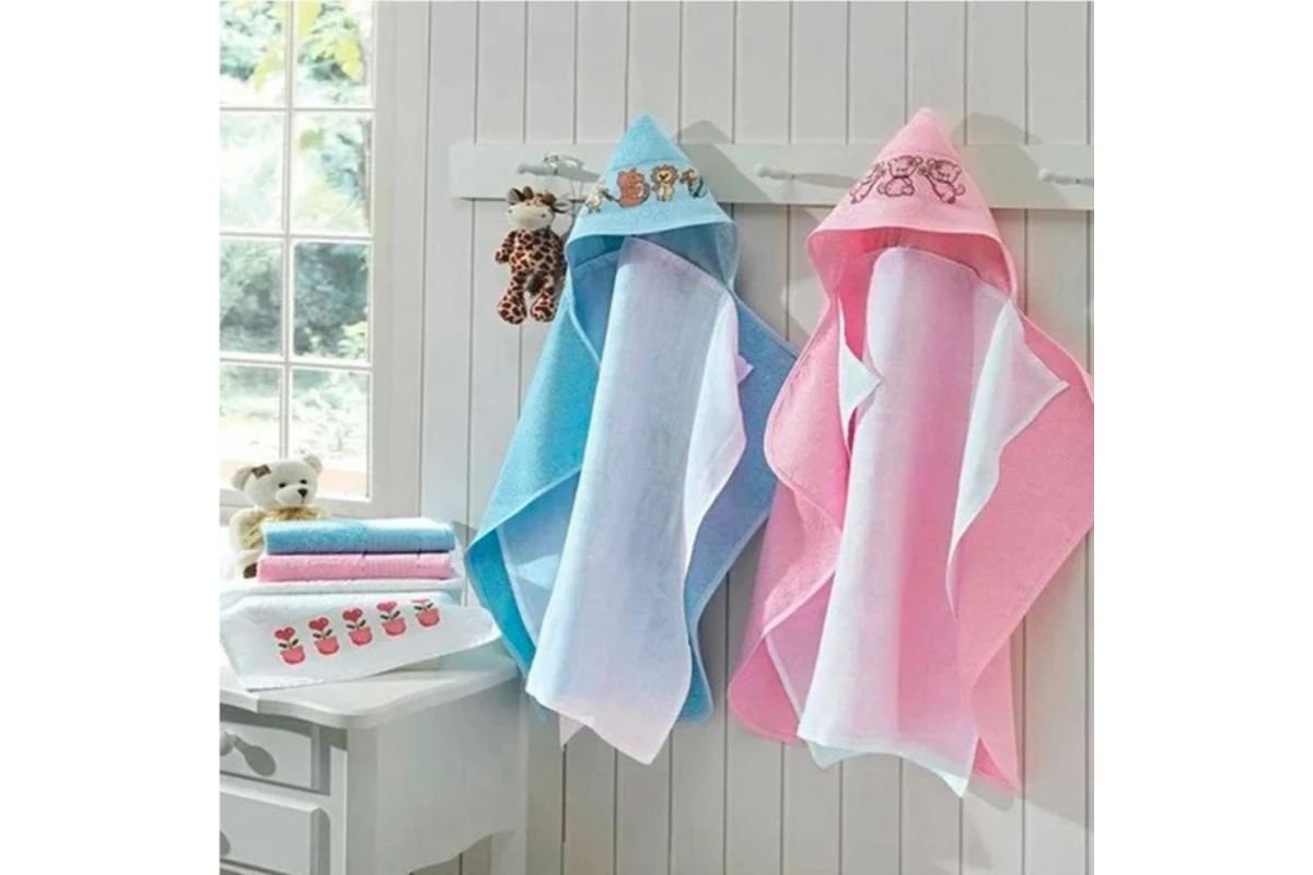 toalha de banho para bebes